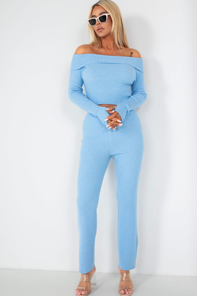 Nairobi Blue Knit Co Ord