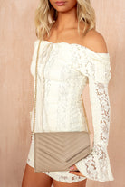 Naomi Stone PU Detachable Chain Bag