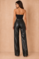 Narissa Black Bandeau Bodysuit
