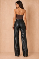 Narissa Chocolate Bandeau Bodysuit
