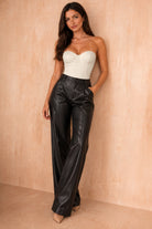 Narissa Cream Bandeau Bodysuit