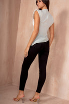 Neve Black Denim Skinny Jeans