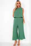 Nicola Green Button Back Co Ord