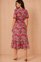 Nigella Multi Print Midi Dress