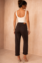 Nikita Chocolate Cotton Jeans