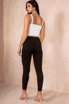 Noa Black High Waist Skinny Trousers