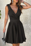 Nyra Black Sleeveless Dress