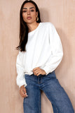 Oceana White Sweatshirt