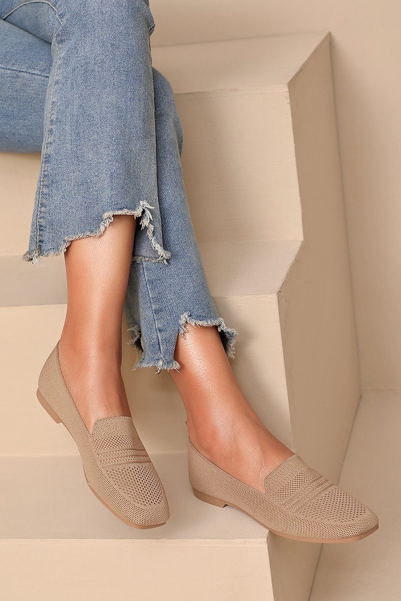 Octavia Camel Loafers