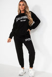 Oksana Black 'California' Jogger Co Ord