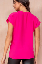 Olisa Pink Oversized Top