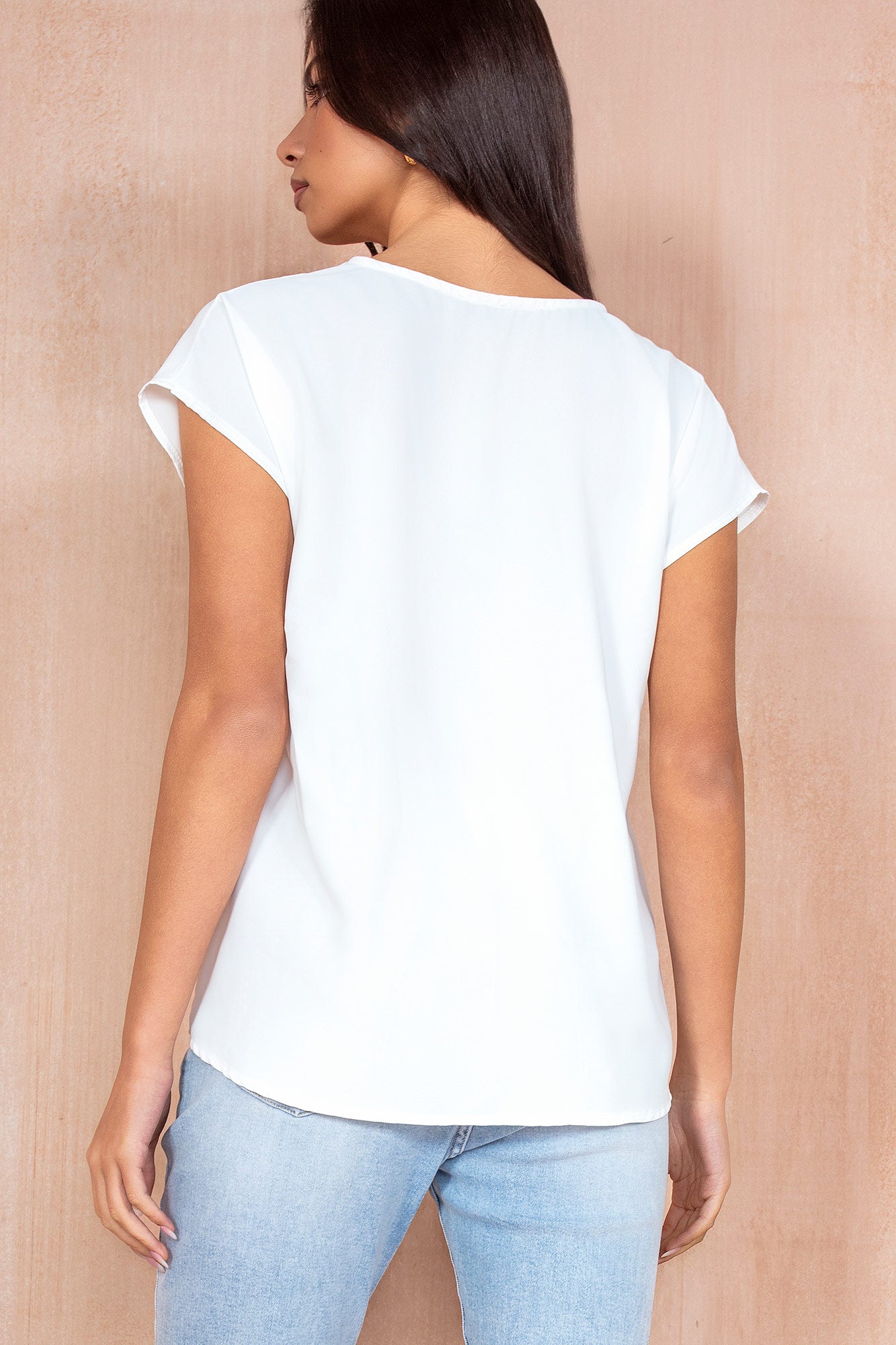 Olisa White Oversized Top