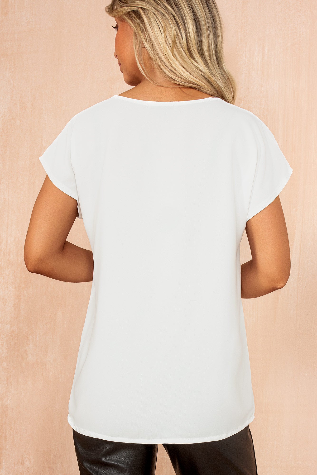 Olisa White Oversized Top