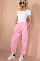 Olivia Candy Pink Oversized Joggers - Vavavoom.ie