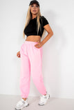 Olivia Candy Pink Oversized Joggers