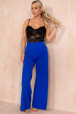 Oonagh Royal Blue Wide Leg Trousers