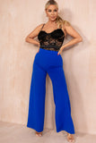 Oonagh Royal Blue Wide Leg Trousers