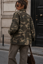 Pandora Khaki Camouflage Denim Jacket