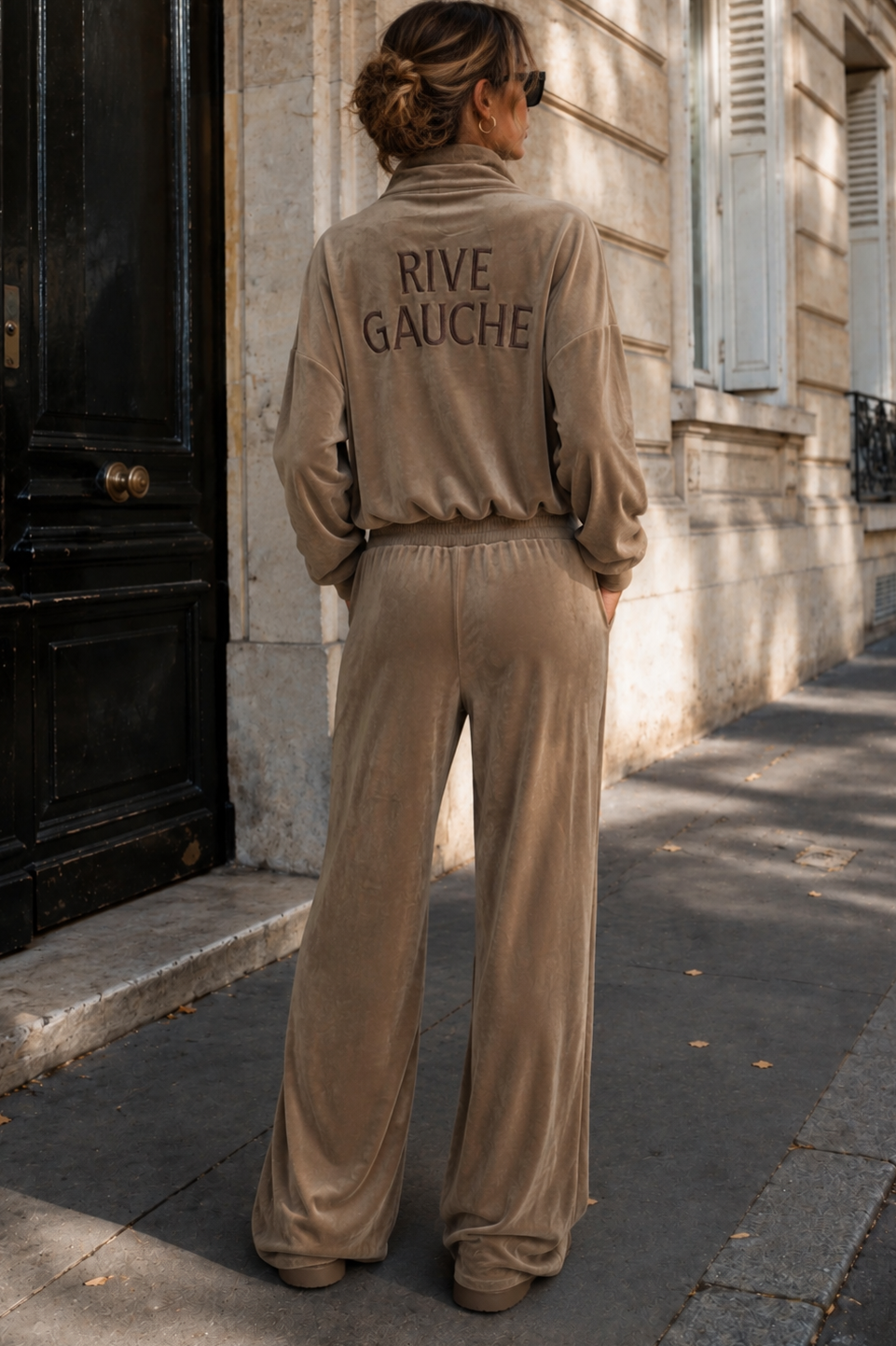 Parris Gold Velour Rive Gauche Tracksuit