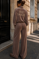 Parris Mauve Velour Rive Gauche Tracksuit