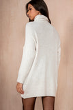 Pennie Cream Knit Jumper Dress