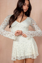 Percy Cream Lace Swing Dress
