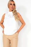 Peyton White Sleeveless Top