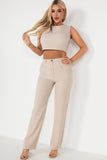 Pia Stone Tailored Trousers
