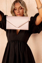 Pollie Blush PU Detachable Chain Bag