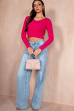 Poppy Fuchsia Knit Top