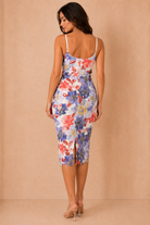 Poppy Lilac Lace Floral Midi Dress