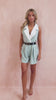 Mirren Duck Egg Belted Playsuit
