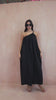 Eileen Black Oversized One Shoulder Maxi Dress