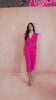 AX Paris Anne Cerise Pink Wrap Jumpsuit
