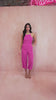 AX Paris Anita Pink Racer Style Jumpsuit