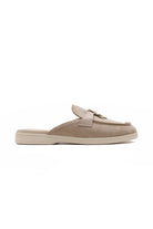Queenie Stone Loafer Mules