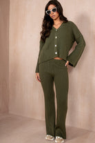 Ramona Khaki Knit Co Ord