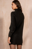 Reece Black Knit Jumper Dress