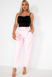 Remy Baby Pink High Waist Trousers