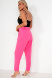 Remy Hot Pink High Waist Trousers
