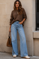 Renata Blue Wide Leg Jeans