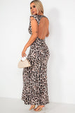 Renata Leopard Print Maxi Dress