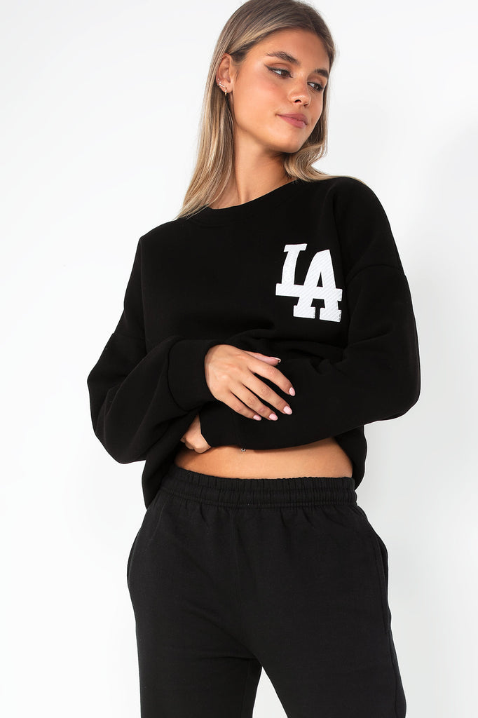 Riley Black 'LA' Sweatshirt