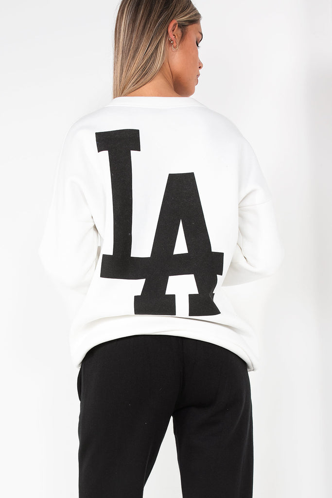 Riley White 'LA' Sweatshirt
