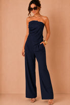 Rory Navy Bandeau Co Ord