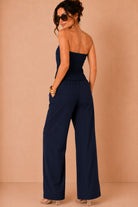 Rory Navy Bandeau Co Ord