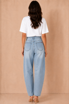 Rosalina Light Blue Balloon Fit Jeans