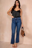 Roslyn Dark Blue Push Up Jeans