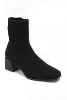 Rowan Black Sock Boots
