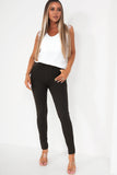 Rozita Khaki Stretch Trousers